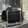 Ladies Fashion Designe Luxury Suede Tassel Chain Bag Crossbody Shoulder Bags Handbag TOTE High Quality TOP 5A 392737 Pouch Purse6694170