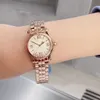 New Fashion Lady Watch Quartz Uhren für Frauen Edelstahl Armbanduhr Happy 5 Diamonds CP288471821