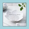 Soap Dishes Box Lotus Shape Non-Slip Portable Sile For Water Drainings Solid Color Draining Dish Bathroom Drop Delivery 2021 Yydhhome Dhbyc