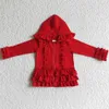새로운 패션 베이비 걸 옷 후드 재킷 레오파드 스웨트 셔츠 지퍼 가을 겨울 부티크 소녀 까마귀 코트 어린이 옷 탑 유아 복장 도매