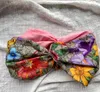 Designer Silk Elastic Headbands For Women 2022 New Arrival Luxury Girls Floral Flowers Butterfly Hair bands Scarf Hair Accessories8478312