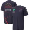 Uniforme de l'équipe F1 à manches courtes pour hommes, T-shirt respirant à manches courtes de la nouvelle série de course d'été