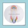 Other Home Decor Big Size Cute Colorf Rainbow Storage Hanging Wall Headwear Hairpin Organizing Strip Cloud Hair Clip Hairban Yydhhome Dhogy