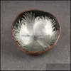 Bowls Natural Ink Coconut Shell Candies Keys Keys Storage Bowl Decor Decorative Decortical Drop Drop Dropency 2021 GA Packing2010 DHZAT