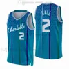 Stitched Basketball Jersey Kelly 12 Oubre Jr. 5 Bouknight Gordon 20 Hayward Terry 3 Rozier III LaMelo 2 Ball Miles 0 Bridges Mason Plumlee C