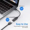 Typ C till HDMI-kompatibel kabel Ultra HD 4K USB 3.1 HDTV-kabeladapterkonverterare f￶r MacBook Chromebook Samsung S8 S9