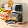 you BAN 7L Air Fryer Oil-free Hot Air Electric Fryer with Visible Window Touchscreen Home 360 Baking Kitchen Cooking T220819