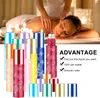 120 pièces 10ml bouteilles à rouleaux d'huile essentielle Portable rechargeable coloré givré parfum bouteilles d'échantillon bricolage conteneurs vides