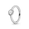 Classic Elegance Clear Cz Band Ring