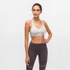 NWT Güzel Back Yoga Sütyen Lu-83 Kadın Şok geçirmez Koşu Koşu Egzersiz Salonu Top Nefes Alabaş Fitness Gömlek Spor Yeleği