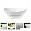 Bowls 1Pc Toughened Glass Bowl Creative Noodle Container Home Tableware Drop Delivery 2021 Garden Kitchen Dining Bar Dinnerwar Mxhome Dhy2T