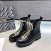 Boot Women Boots Leather Black Coledcle Motorcle Temple Spring Autumn Winter Winter Shoes Woman Punk Martin 1203