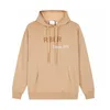 22FW Frankrijk Nieuwe klassieke brief Gedrukt Sweatshirt Early Autumn Winter Street Man Women Hooded pullover mode Casual high -end ontwerper Hoodies trui tjamwy070