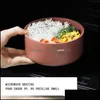 Servis upps￤ttningar Health Plastic Lunch Box Japanese Microwave Heating Bento Kids School Office Portable Outdoor Leak-Proof Carshop2006 DHXNX