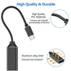 Typ C till HDMI-kompatibel kabel Ultra HD 4K USB 3.1 HDTV-kabeladapterkonverterare f￶r MacBook Chromebook Samsung S8 S9