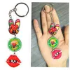 Fabrik grossistly i m￶rk anpassad logotyp mjuk plastisk Eco PVC Custom Bad Bunny Keychain Halloween