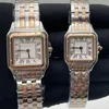 Femmes montres cadran or argent acier inoxydable Quartz dame montre avec diamant montres élégantes montre de luxe cadeaux 249A