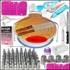 Cuisson Pâtisserie Outils 124 Pcs Gâteau Décoration Outil Glaçage Pi Conseils Plaque En Plastique Plateau Tournant Support Russe Buses De Carshop2006 Dhnx2