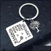 Keychains Teachers Day Gift KeyChain Graduation Gifts Rostfritt stål 211533 Drop Delivery 2021 Fashion Accessories Bdesybag Dhtnf