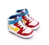 Nya PU-läder babyskor Första vandrare Crib Girls Boys Sneakers Bear Coming Spädbarn Mockasins Skor 0-18 månader