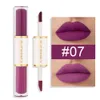 2 In 1 Lip Gloss Double Head Lipstick Make Up Non-Stick Cup Lipgloss Waterproof Long Lasting Velvet Lips Glaze Cosmetics