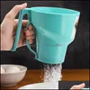 Baking Pastry Tools Flour Sifter Sieve Strainer Tool Sifters Cup Powder Mesh Handheld Funnel Shaped Net Drop Delivery 20 Ffshop2001 Dhj6K