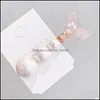 Hair Accessories Pearls Fashion Mermaid Women Girls Korean Style Clips Hairpins Sweet Rhinestone Accessoreis Headwear Hairgrip Mxhome Dhsuq