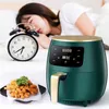 1200W 6L Air Fryer Oil Bezpłatnie Fryer Fryer Cooker 220V Smart Touch Lcd Deep Airfryer frytki Pizza Fryer T220819