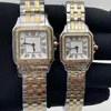 Femmes montres cadran or argent acier inoxydable Quartz dame montre avec diamant montres élégantes montre de luxe cadeaux 249A