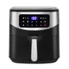 8l Four sans fumée ménage R 220V / 1600W Poulet Frises Frises Pizza Salt-Free Air Frye KDE-579D Electric Fryer T220819