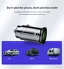 PD Fast Car Charger QC 3.0 Quick Chargers Type C USB Pluge 18W Mini Size Power Adapter for Android iPhone 13 12 11 Samsung S20 S21 Charging