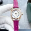 2022 New Fashion Women's Watch 26 مم حركة الكوارتز 316L مصنوعة من الفولاذ المقاوم للصدأ حزام جلدي الساعات الفاخرة مصمم ساعة Wristwatch Woman