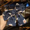 Haargummibänder Doppelschichtige Chiffon-Clips Große Schleife Clip Blume Prinzessin Kopf 211667 Drop Lieferung 2021 Schmuck Bdesybag Dhbc8