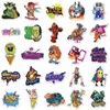 50PCS street graffiti Skateboard Stickers For Car Baby Scrapbooking Pencil Case Diary Phone Laptop Planner Decoration Book Album Kids Toys DIY Decals