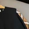 クラシックストライプ格子縞のパーカーメンズデザイナーイングプリントファッション