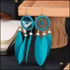 Dangle Chandelier Dream Catcher Dangles Earrings Stud Earring Ear Hoop For Women Girl Jewelry Gift 211507 Drop Delivery 202 Bdesybag Dhawm