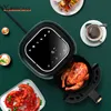 YAXIICASS 6L Air Fryer 1400W Electric Digital Air Frier LED Touchscreen Deep Fryer Without Oil 6 in 1 preset Oven For Home Cook T220819