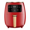 4,5 L de grande capacité Écran tactile Ménage 4 à 5 personnes Personnes Air-Air Fryer haute puissance 1200W Burning anti-sec T220819