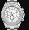 Rolesx luksusowy zegarek Data Gmt Yacht Męskie zegarki na rękę Master Automatyczny mechanizm mechaniczny Two Tone 44mm Szafirowa tarcza 116681 Oyster Mężczyzna Cloc