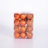 24pcs Noel ağacı dekor topu 3cm Bauble Asma Noel Partisi Süsleme Dekorasyonları Ev 2022 Yeni Yıl Noel Dekorasyonu DH556