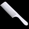 1 PC Professional White Resin Cutting Comb Heat Resistant Salon Hair Trimmer Brushes Plastic Pin Tail Antistatic Comb202B
