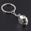 Ny motorcykelhjälm Keychain Kvinnor Män designer utsökt legering nyckelkedjor Tillbehör gåvor Keyring väskor charm för unisex