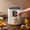 Friggitrice ad aria 5L Padella di grande capacità Rivestimento antiaderente senza olio Forno ad aria ad alta potenza Multi-funzione Chip Maker Friggitrice elettrica T220819