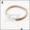 Hair Accessories Baby Headbands Bows Grosgrain Ribbon Lace Hairbands Girls Kids Nylon Elastic Cotton Hairband Children Mxhome Mxhome Dhqjs