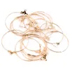 30pcs 20 25 30 35 40 45 mm Kolczyki obręcze Big Circle Ear Drut obręcze do biżuterii DIY Making Accessories