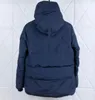 Męskie Parkas 23SS Projektanty Kurtki White Duck Windbreak Men Parkas Kurtka Zimowa puffer prawdziwy wilk futra arctic hood trim Doudoune Manteau Homme Canada