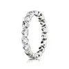 Rings Forever More Clear Cz Band Authentic 925 Sterling Silver Fits European Pandora Style Jewelry Andy Jewel 190897CZ