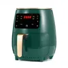 Friggitrice ad aria 4.5L 1200W Friggitrice sanitaria senza olio Fornello Controllo temperatura / tempo Smart Touch LCD Friggitrice profonda con cestello staccabile T220819