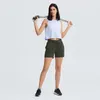 Neu mit Etikett: Professionelles Damen-Laufsport-Shirt LU-178, keine Felgen, ausgehöhlter Rücken, Yoga-Weste, schnell trocknendes, stoßfestes Sportbekleidungs-Top für Fitness und Fitnessstudio