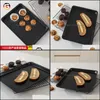 Baking Pastry Tools 14.5 Inch Large Rectangar Pan Oven Chassis Cookie Shallow Non-Stick Fda Drop Delivery 2021 Home Gar Carshop2006 Dhpdc